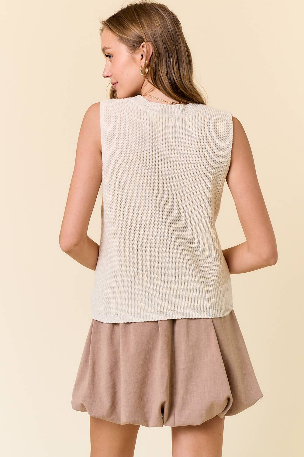 Beach Sweater Tank Top
