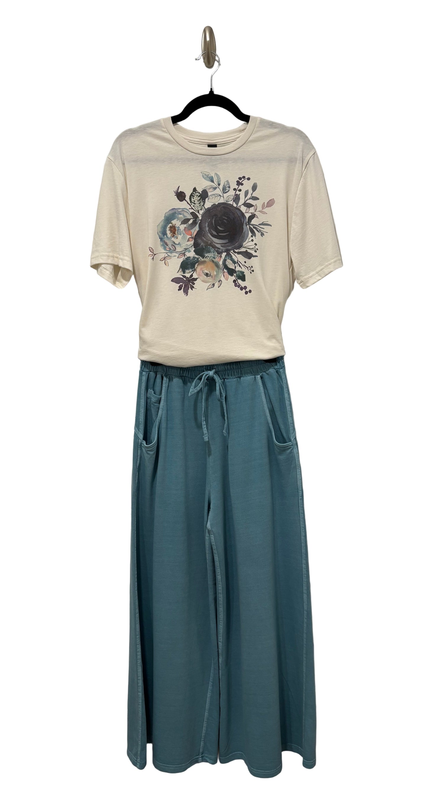 French Terry Drawstring Pant