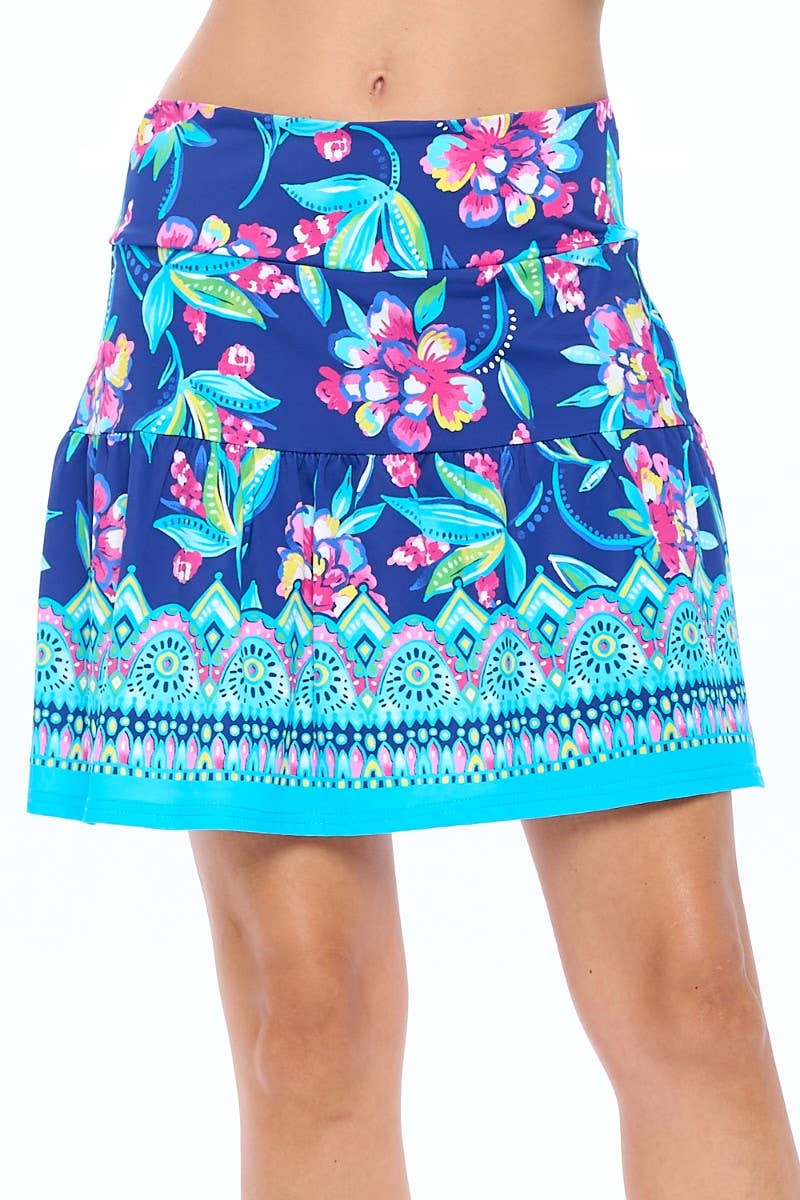 A-Line Tiered Skort