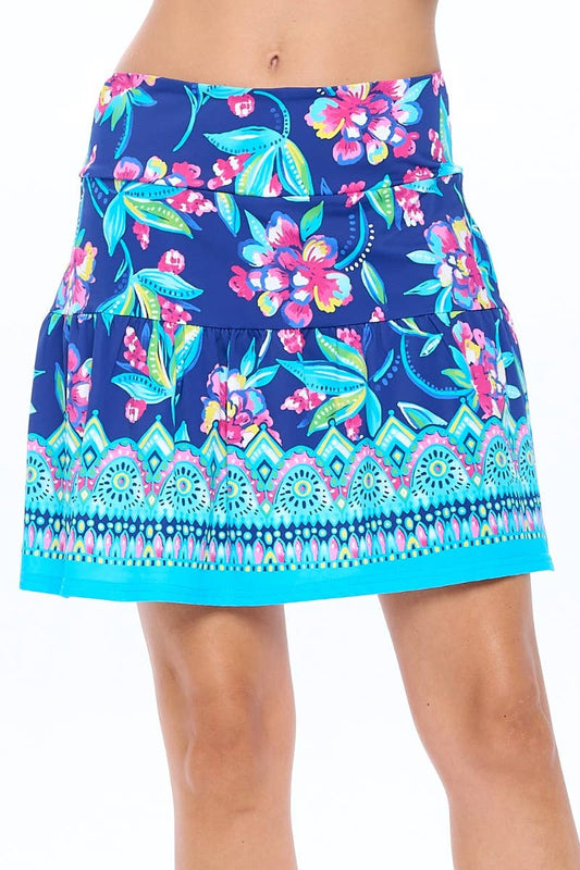 A-Line Tiered Skort