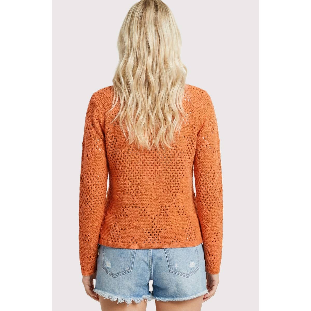 Flower Crochet Sweater