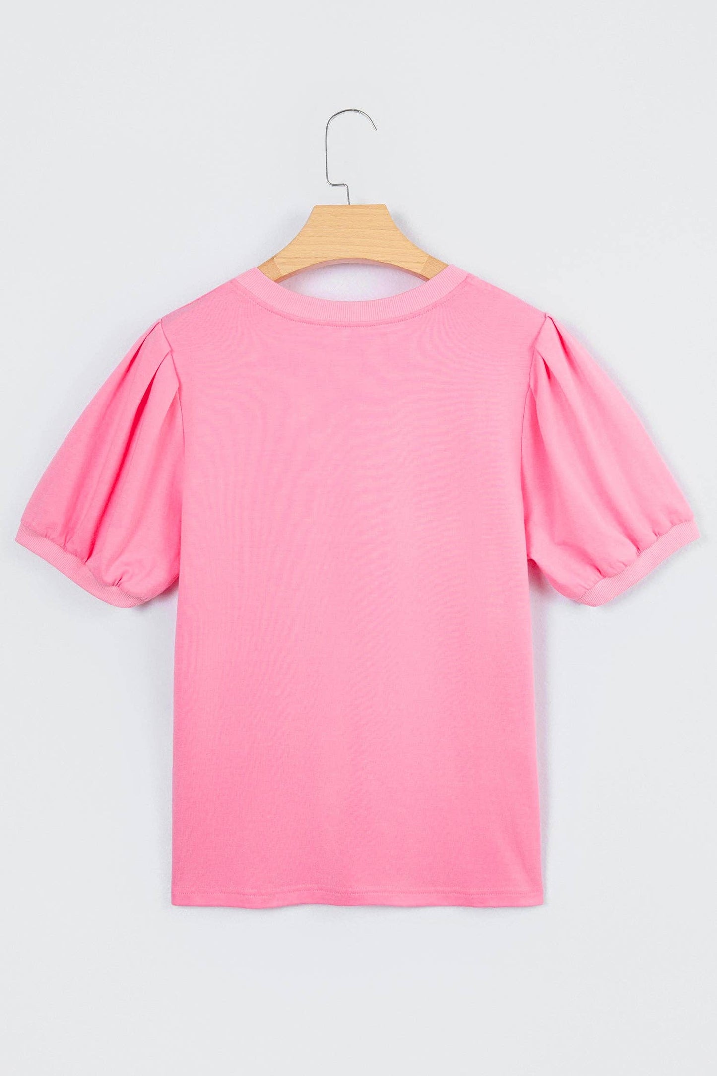 V Neck Puff Sleeve Top