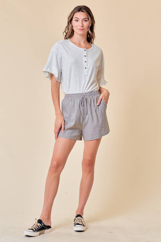 Casual Linen Shorts