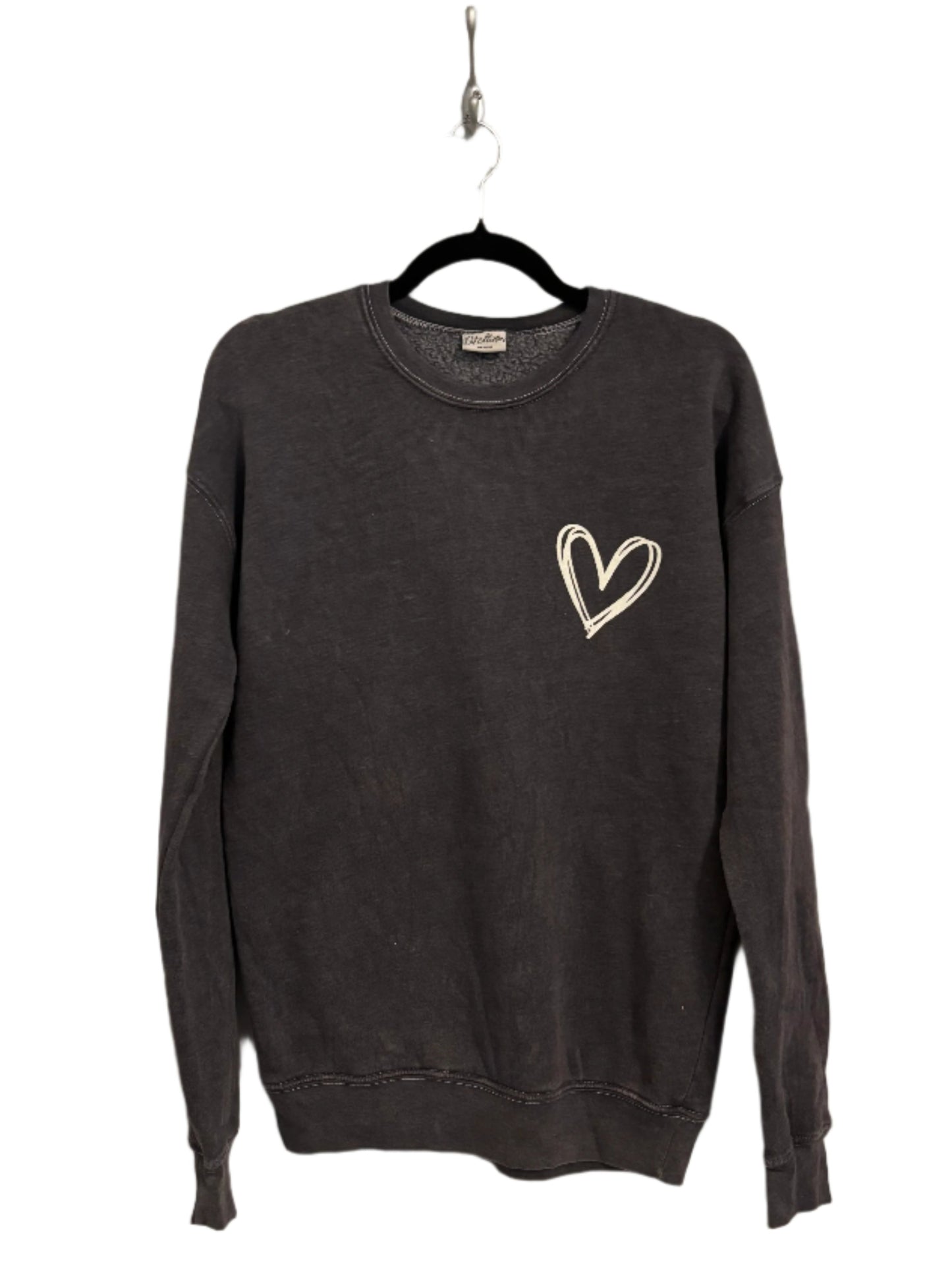 Heart Graphic Sweatshirt