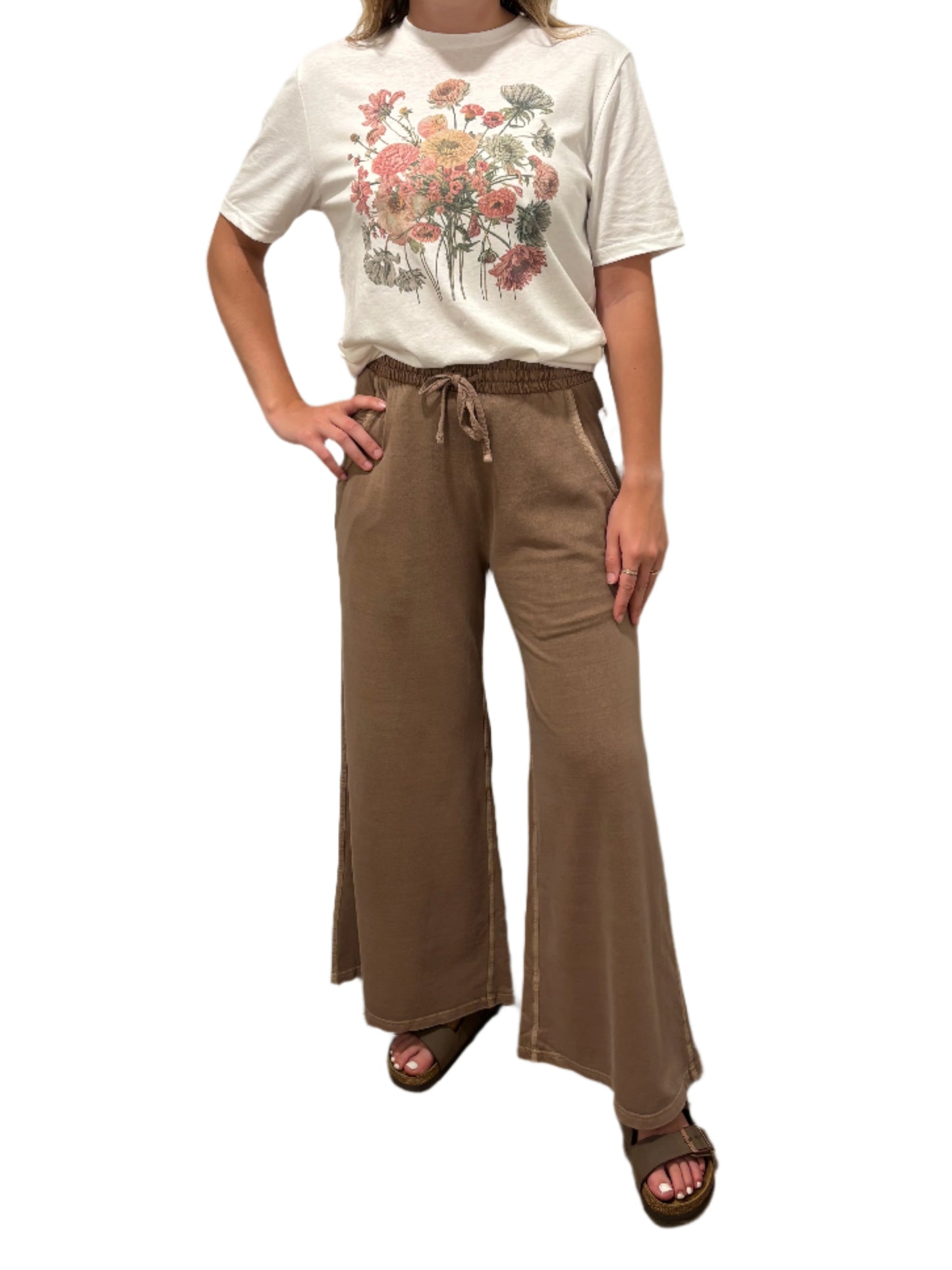 French Terry Drawstring Pant