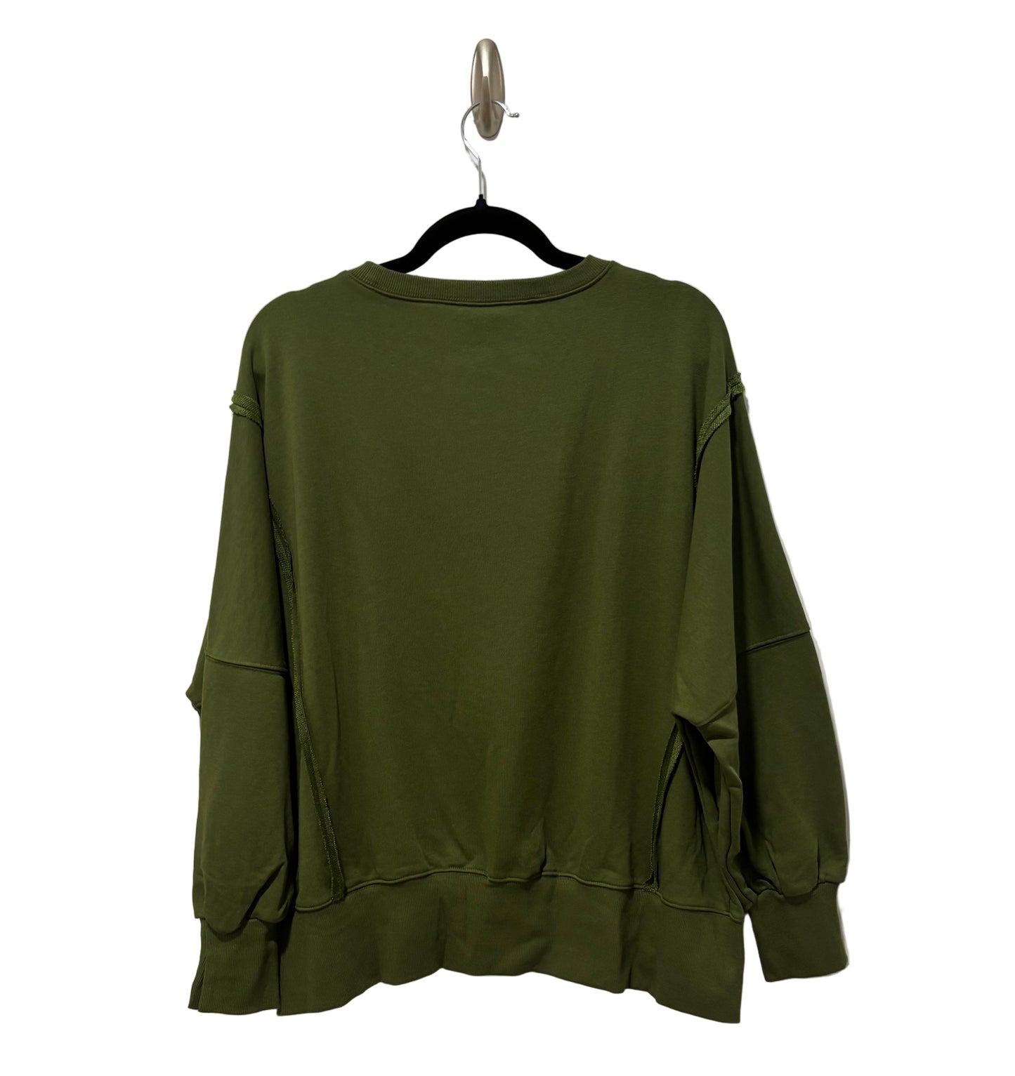 Loose Fit Exposed Seam Sweatshirt