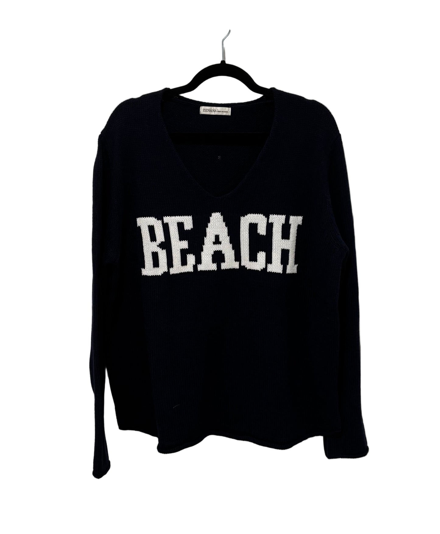 Beach V Neck Sweater