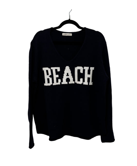 Beach V Neck Sweater