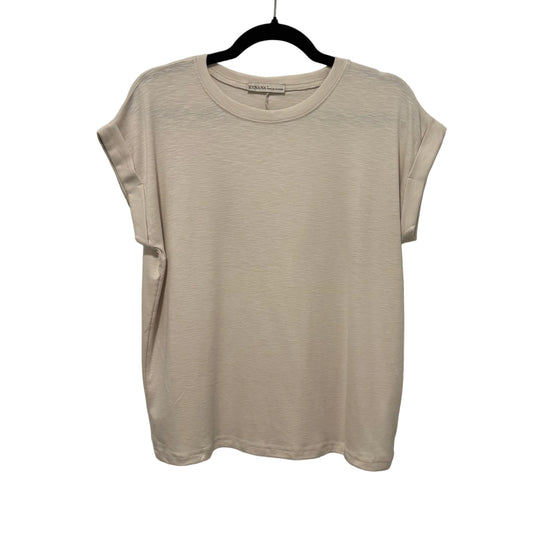 Slub Rolled Sleeve Tee