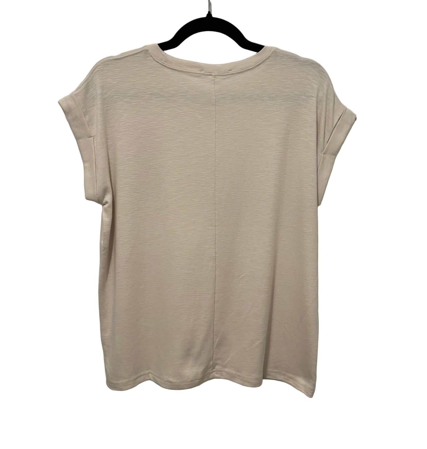Slub Rolled Sleeve Tee