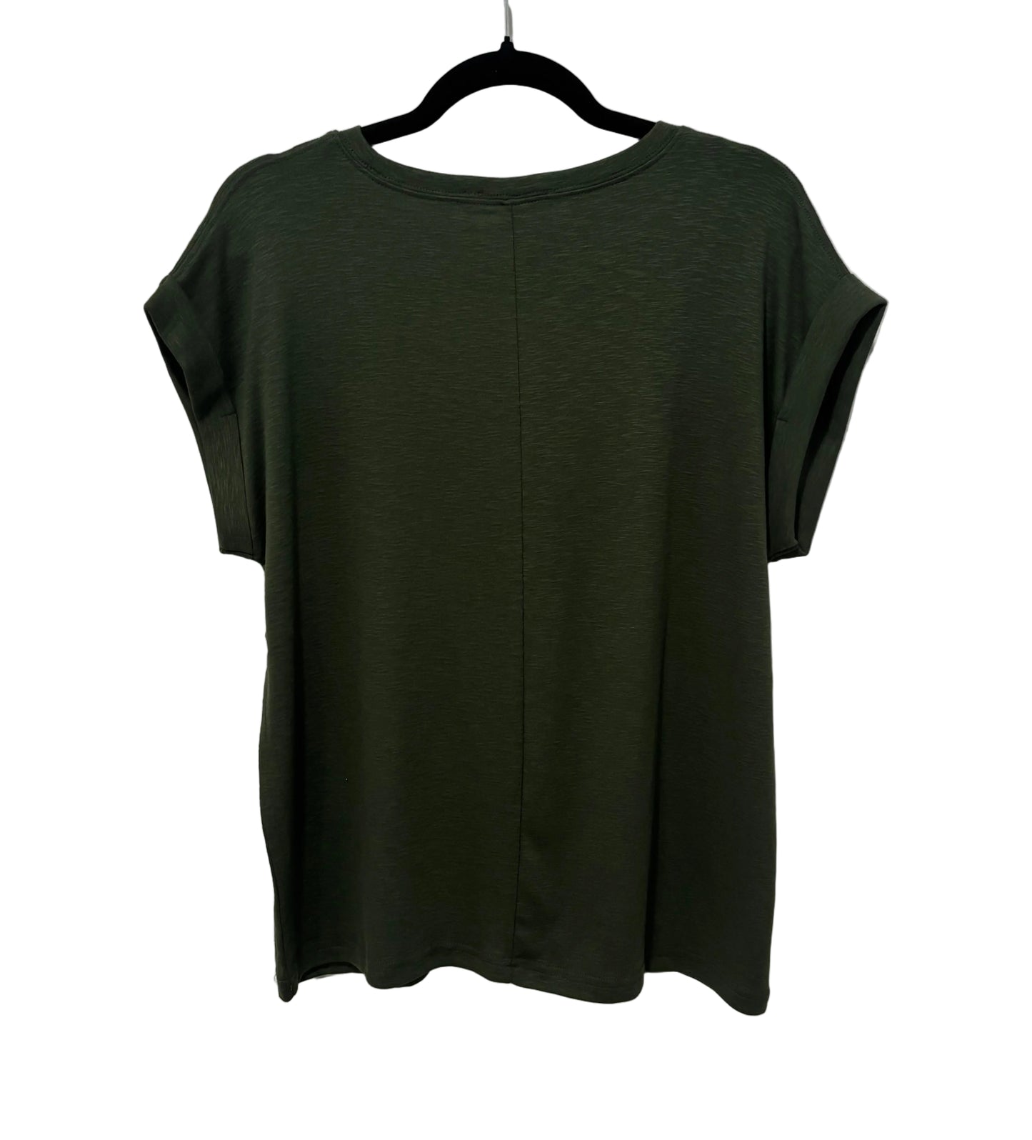 Slub Rolled Sleeve Tee