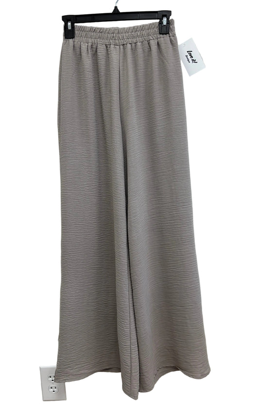 Woven Elastic Waist Pant