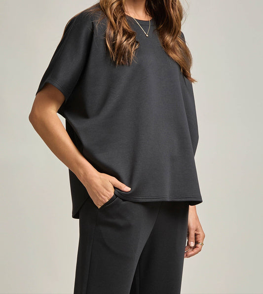Relaxed Casual Poncho Top