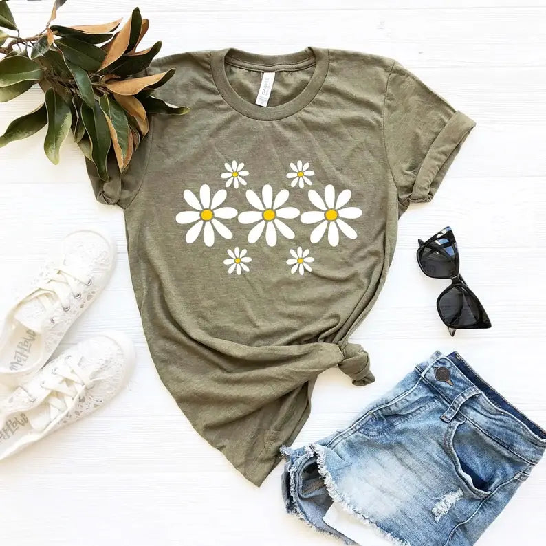 Wildflower Graphic T Shirt