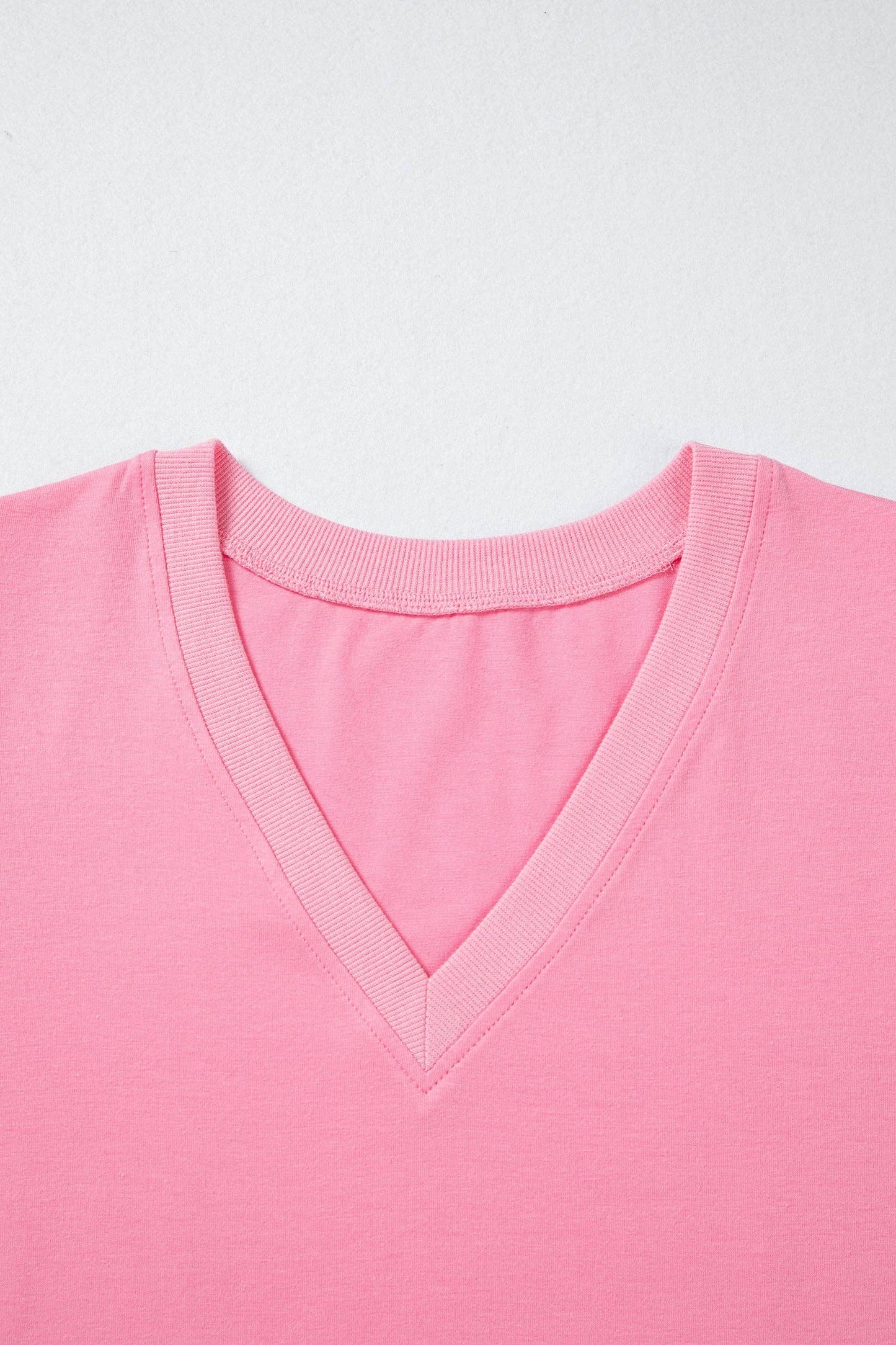 V Neck Puff Sleeve Top